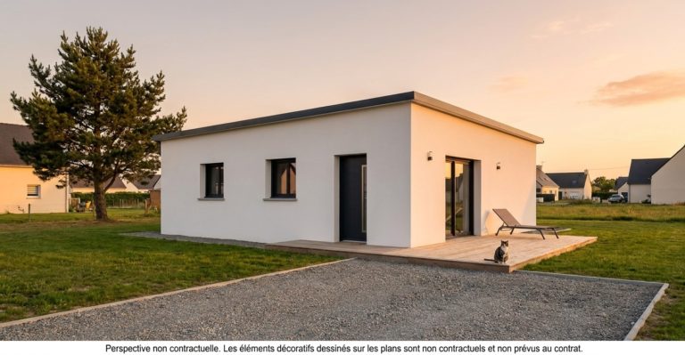 Maison+Terrain de 3 pièces avec 2 chambres à Janze 35150 – 185327 € - NODE-26-10-22-166