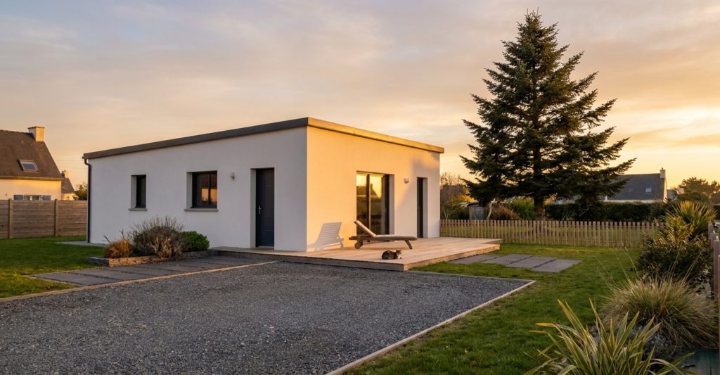 Maison+Terrain de 3 pièces avec 2 chambres à Pleudaniel 22740 – 150327 € - PBOU-26-10-22-43