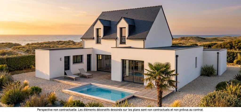 Maison+Terrain de 4 pièces avec 3 chambres à Baye 29300 – 419579 € - LSE-26-10-22-242