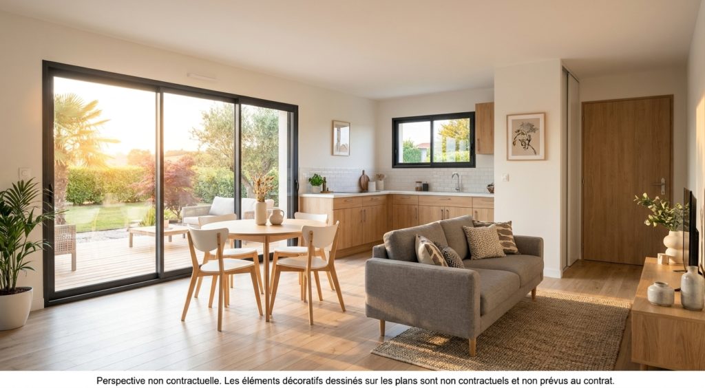 Maison+Terrain de 3 pièces avec 2 chambres à Bouloc 31620 – 214047 € - AGOR-26-10-24-7