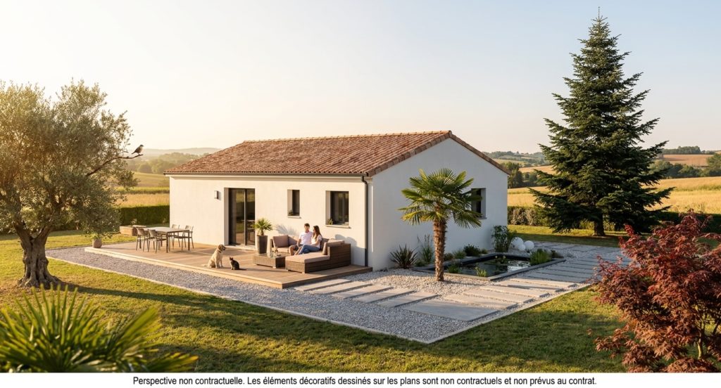 Maison+Terrain de 3 pièces avec 2 chambres à Bouloc 31620 – 214047 € - AGOR-26-10-24-7