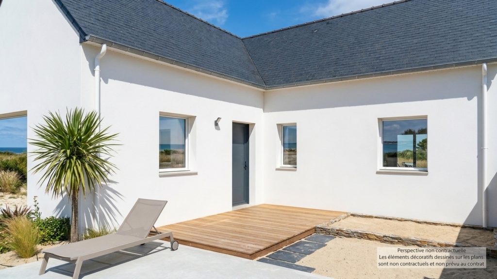 Maison+Terrain de 4 pièces avec 3 chambres à Plourhan 22410 – 284258 € - JULO-26-10-22-66