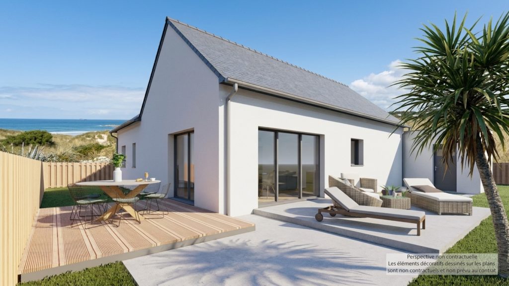 Maison+Terrain de 4 pièces avec 3 chambres à Noyal-Pontivy 56920 – 260859 € - GMA-26-10-22-295