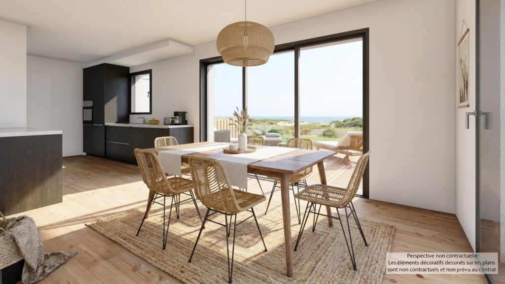 Maison+Terrain de 4 pièces avec 3 chambres à Noyal-Pontivy 56920 – 260859 € - GMA-26-10-22-295