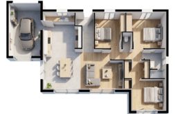 Maison+Terrain de 4 pièces avec 3 chambres à Plouenan 29420 – 222906 € - VVAN-26-10-22-301