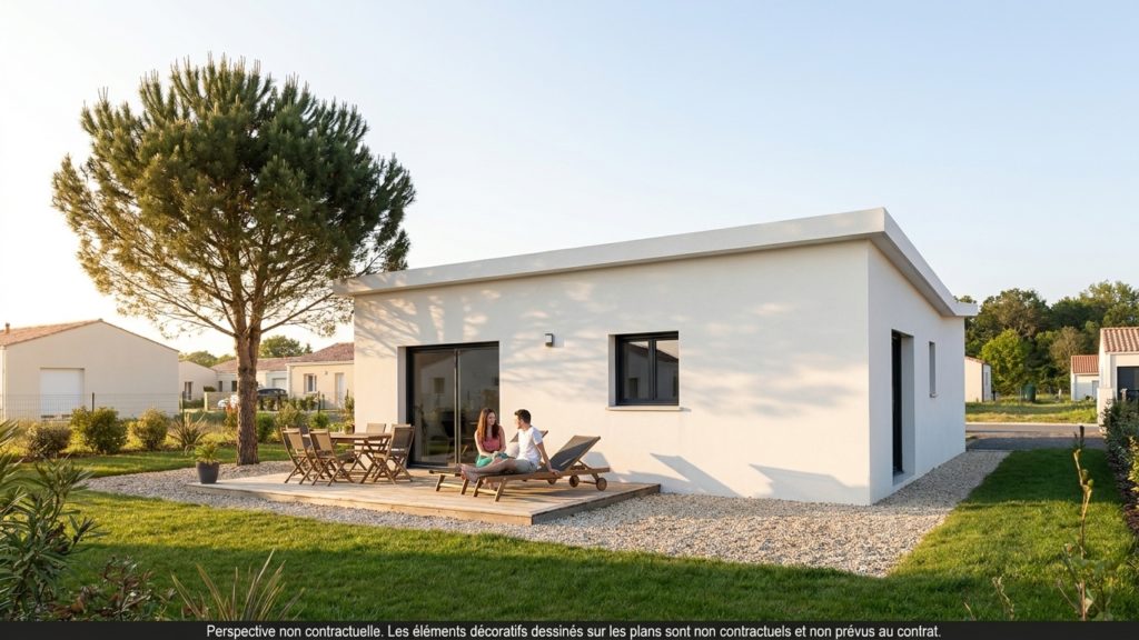 Maison+Terrain de 3 pièces avec 2 chambres à Plelan-le-Petit 22980 – 172250 € - MASO-26-10-29-121