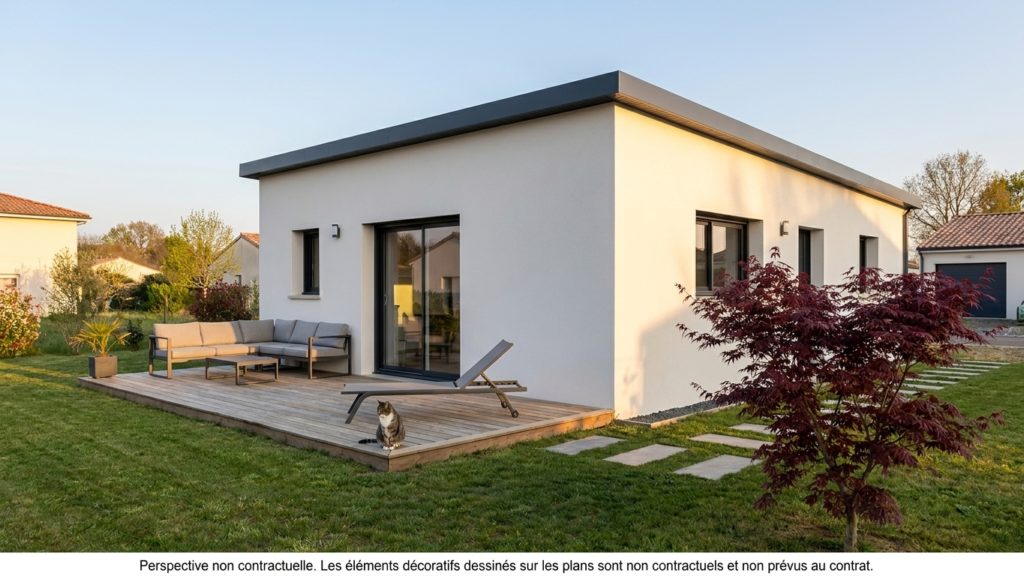 Maison+Terrain de 3 pièces avec 2 chambres à Pommerit-le-Vicomte 22200 – 164893 € - DAI-26-10-22-129