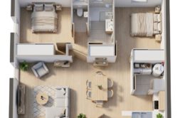 Maison+Terrain de 3 pièces avec 2 chambres à PLOUENAN 29420 – 177180 € - DM-26-10-22-201
