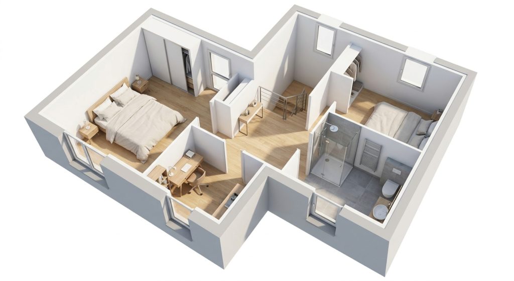 Maison+Terrain de 4 pièces avec 3 chambres à Ereac 22250 – 202132 € - MASO-26-10-22-251