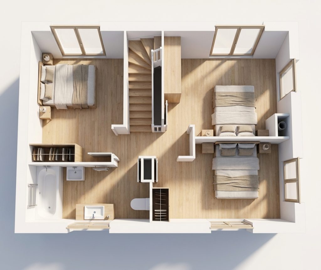 Maison+Terrain de 4 pièces avec 3 chambres à Calan 56240 – 236307 € - PIBO-26-10-22-117