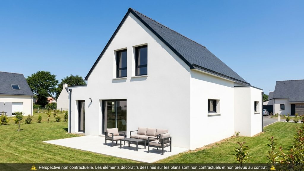 Maison+Terrain de 5 pièces avec 4 chambres à Saint-Yvi 29140 – 295631 € - YDEM-26-10-29-5