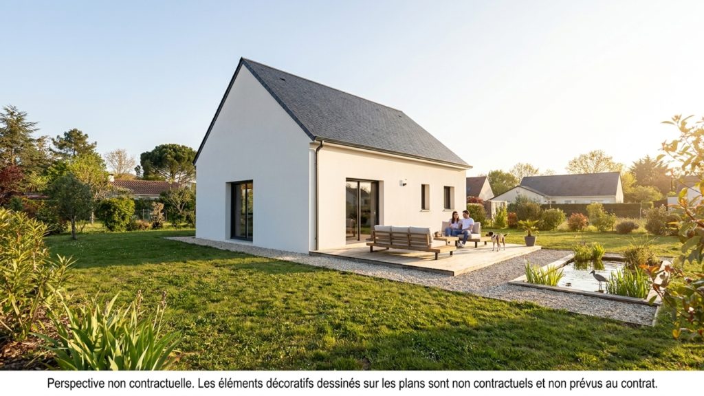 Maison+Terrain de 3 pièces avec 2 chambres à Lanvallay 22100 – 238527 € - MASO-26-10-22-239