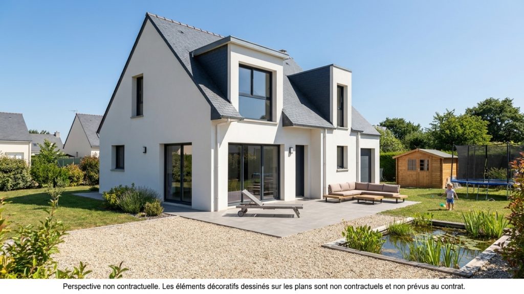 Maison+Terrain de 5 pièces avec 4 chambres à Riec-sur-Belon 29340 – 316524 € - LSE-26-10-22-163