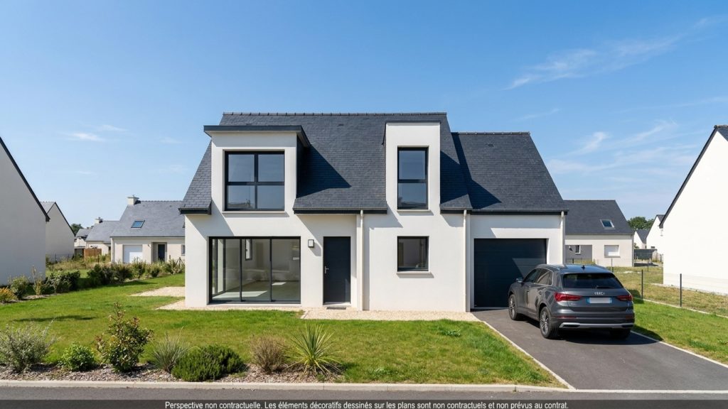 Maison+Terrain de 5 pièces avec 4 chambres à Riec-sur-Belon 29340 – 316524 € - LSE-26-10-22-163