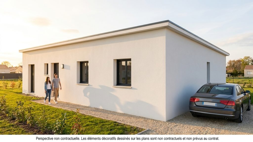 Maison+Terrain de 4 pièces avec 3 chambres à Plelan-le-Petit 22980 – 239300 € - MASO-26-10-29-73