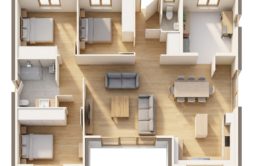 Maison+Terrain de 4 pièces avec 3 chambres à Plougonven 29640 – 228497 € - DM-26-10-22-124