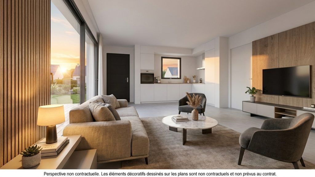 Maison+Terrain de 3 pièces avec 2 chambres à Tremeur 22250 – 203977 € - MASO-26-10-22-100