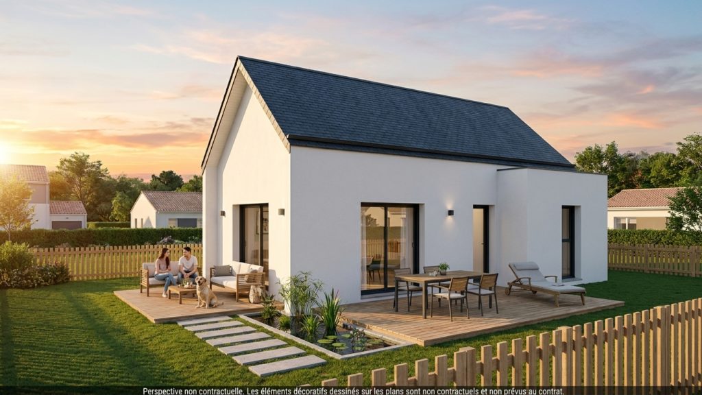 Maison+Terrain de 3 pièces avec 2 chambres à Arzon 56640 – 354000 € - SYCO-26-10-22-99