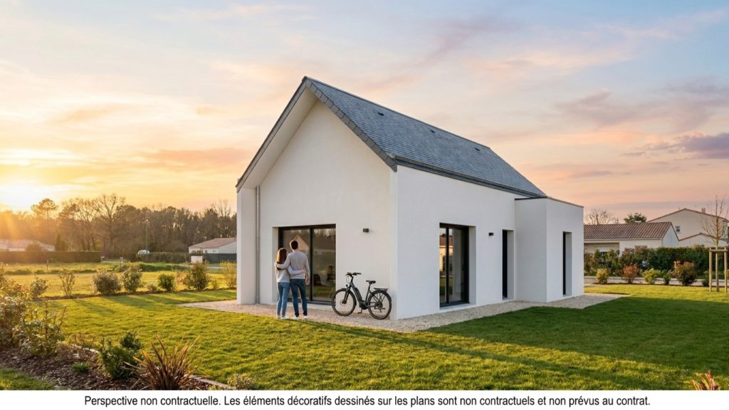 Maison+Terrain de 3 pièces avec 2 chambres à Arzon 56640 – 354000 € - SYCO-26-10-22-99