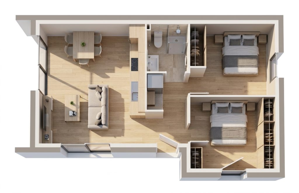 Maison+Terrain de 3 pièces avec 2 chambres à Arzon 56640 – 354000 € - SYCO-26-10-22-99