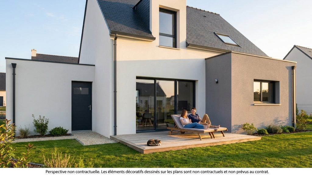 Maison+Terrain de 5 pièces avec 4 chambres à Nevez 29920 – 415378 € - LSE-26-10-22-295