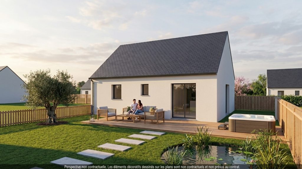 Maison+Terrain de 3 pièces avec 2 chambres à Dol-de-Bretagne 35120 – 172106 € - DAJE-26-10-22-224
