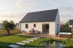 Maison+Terrain de 3 pièces avec 2 chambres à Evran 22630 – 182199 € - MASO-26-10-22-1