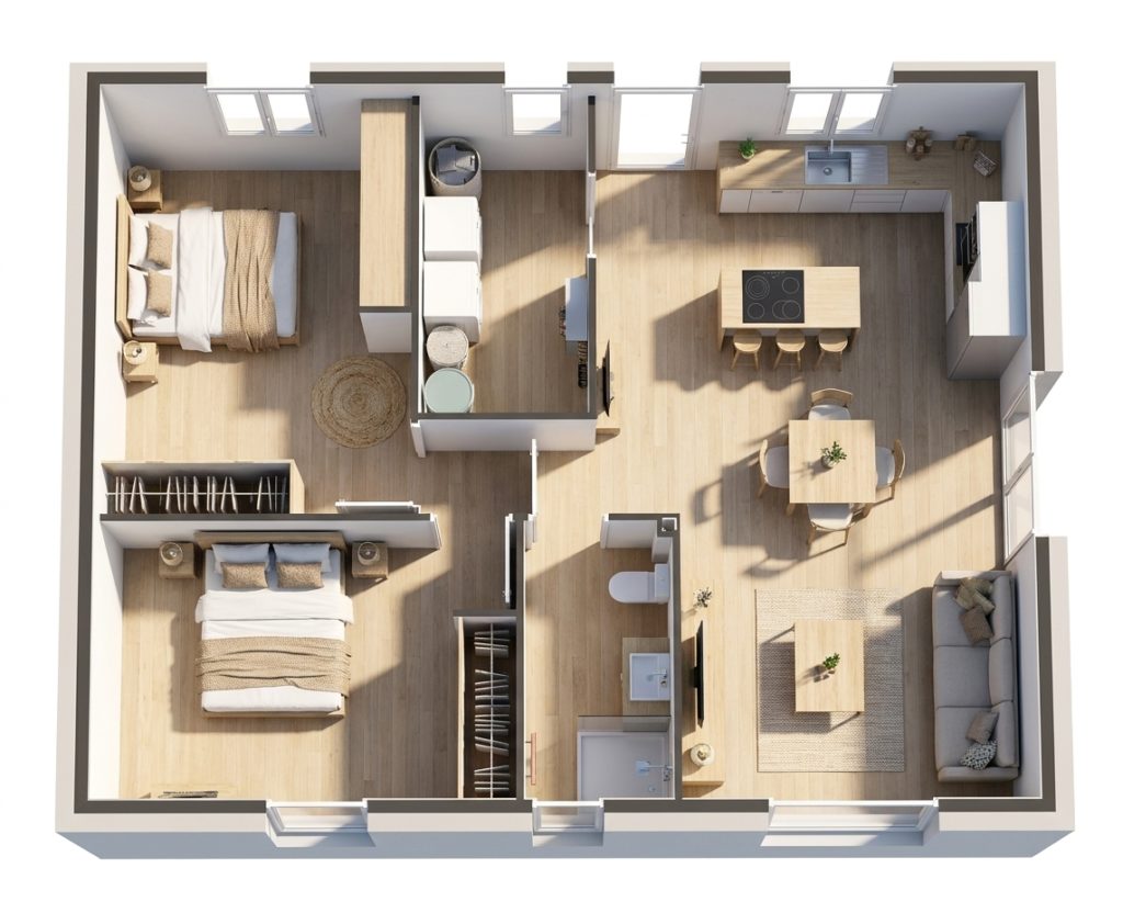 Maison+Terrain de 3 pièces avec 2 chambres à Dinan 22100 – 198206 € - MASO-26-10-22-159