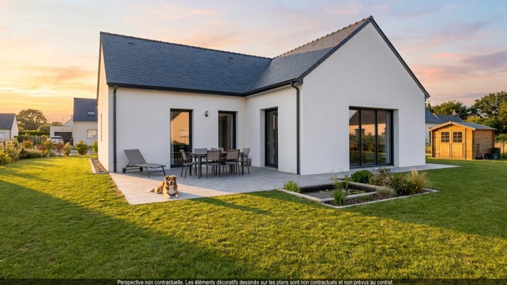 Maison+Terrain de 4 pièces avec 3 chambres à Pleudihen-sur-Rance 22690 – 270542 € - GESC-26-10-27-8