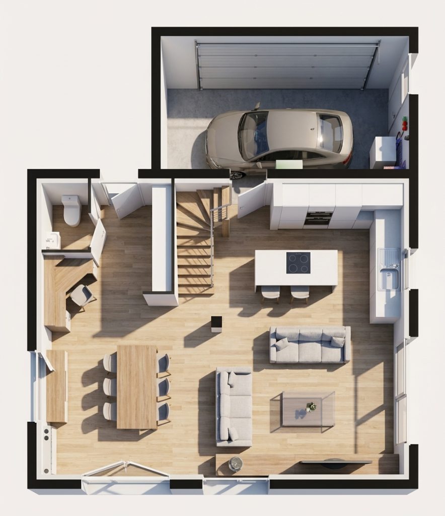 Maison+Terrain de 4 pièces avec 3 chambres à Guipavas 29490 – 280593 € - GLB-26-10-22-19
