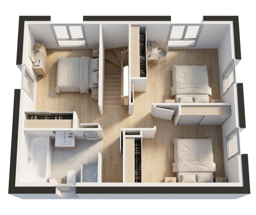 Maison+Terrain de 4 pièces avec 3 chambres à Moustoir 22340 – 190878 € - DAI-26-10-22-213