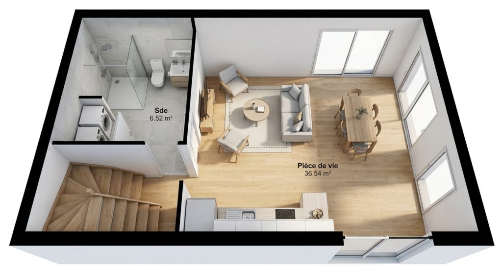 Maison+Terrain de 4 pièces avec 3 chambres à Plabennec 29860 – 288764 € - NCHA-26-10-22-16