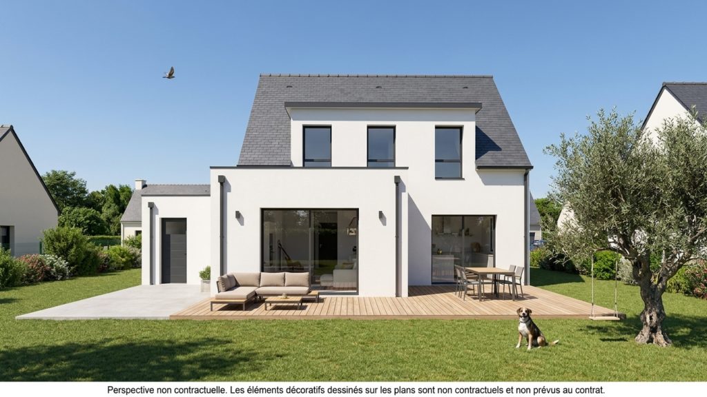 Maison+Terrain de 5 pièces avec 4 chambres à Pleslin-Trigavou 22490 – 367741 € - GESC-26-10-22-36
