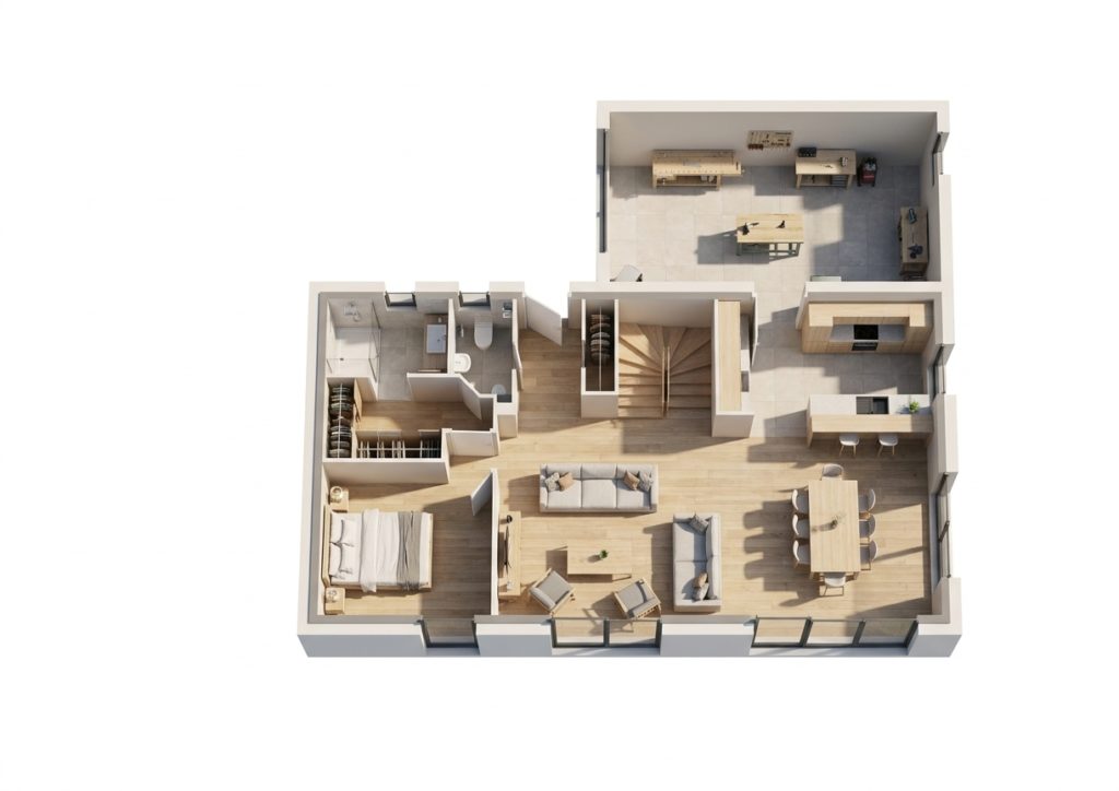 Maison+Terrain de 5 pièces avec 4 chambres à Daoulas 29460 – 320866 € - FGUE-26-10-29-34
