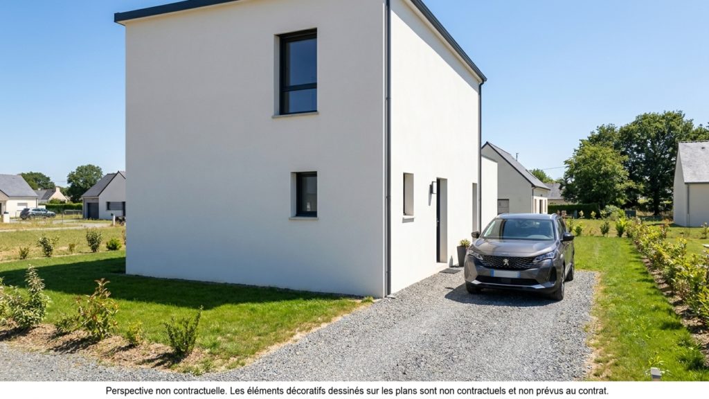Maison+Terrain de 5 pièces avec 4 chambres à Plelan-le-Petit 22980 – 259221 € - MASO-26-10-25-10