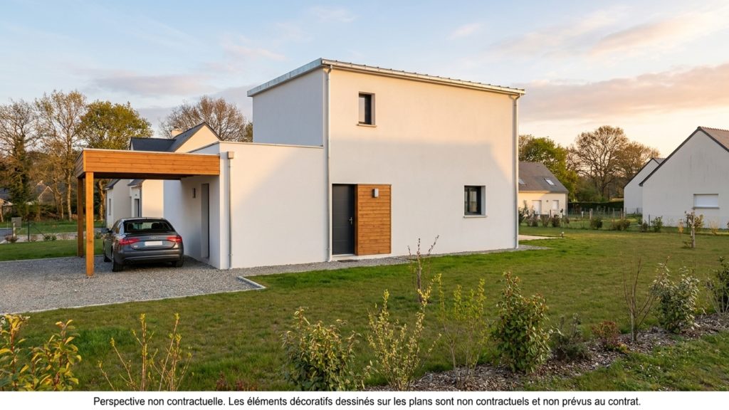Maison+Terrain de 5 pièces avec 4 chambres à Machecoul-Saint-Meme 44270 – 247999 € - DAJED-26-10-22-29
