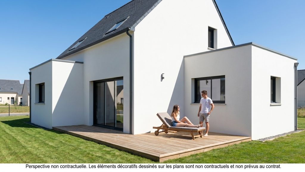 Maison+Terrain de 5 pièces avec 4 chambres à Hennebont 56700 – 319000 € - PIBO-26-10-26-5