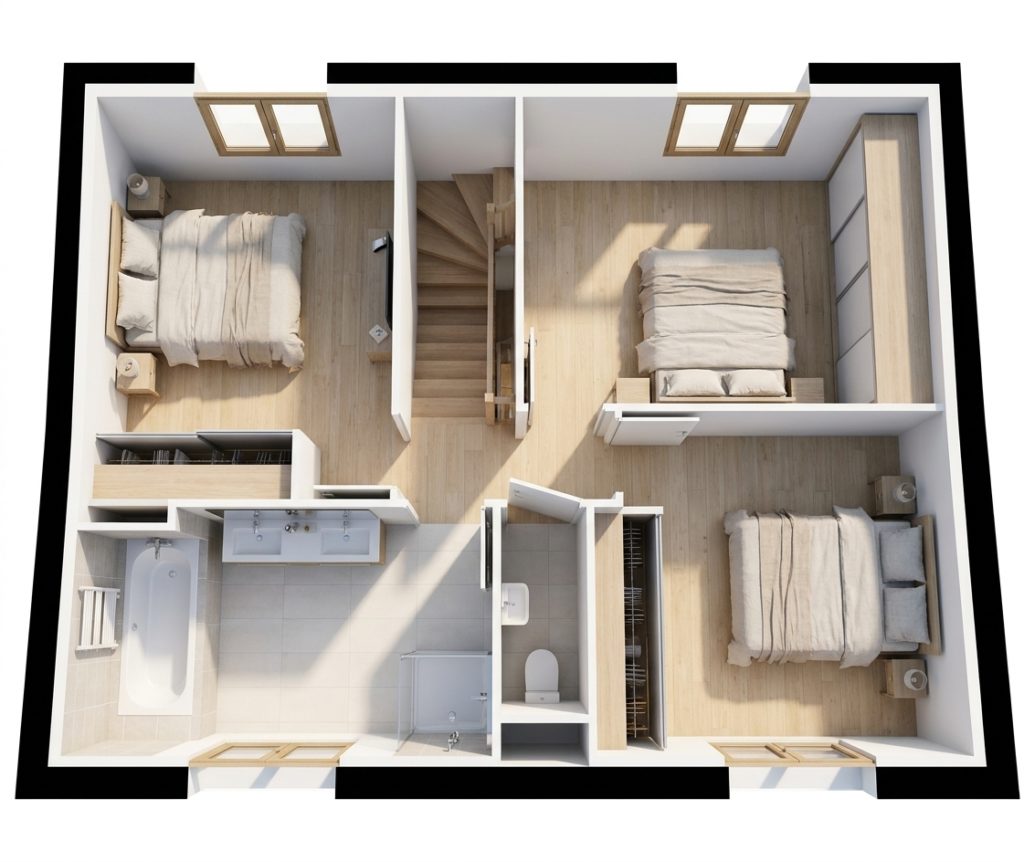 Maison+Terrain de 5 pièces avec 4 chambres à Hennebont 56700 – 319000 € - PIBO-26-10-26-5