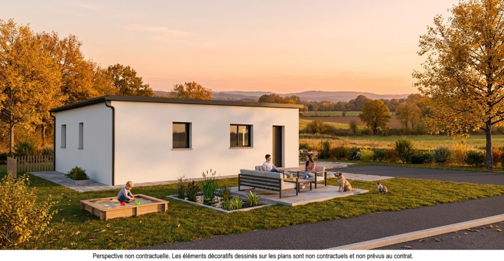 Maison+Terrain de 3 pièces avec 2 chambres à Hanvec 29460 – 266327 € - PG-26-10-22-174