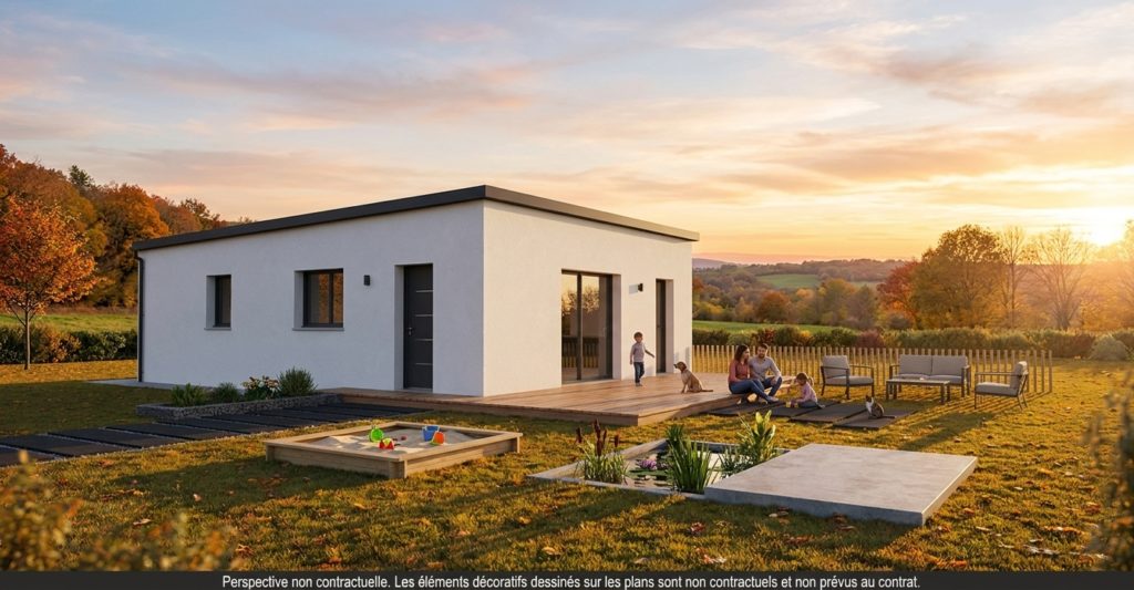 Maison+Terrain de 3 pièces avec 2 chambres à Hanvec 29460 – 266327 € - PG-26-10-22-174