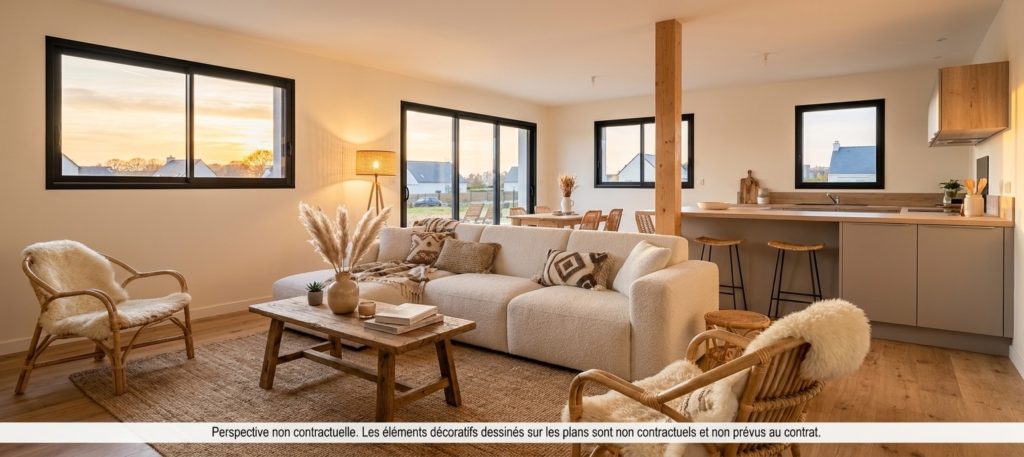 Maison+Terrain de 4 pièces avec 3 chambres à Saint-Evarzec 29170 – 328366 € - YDEM-26-10-22-16