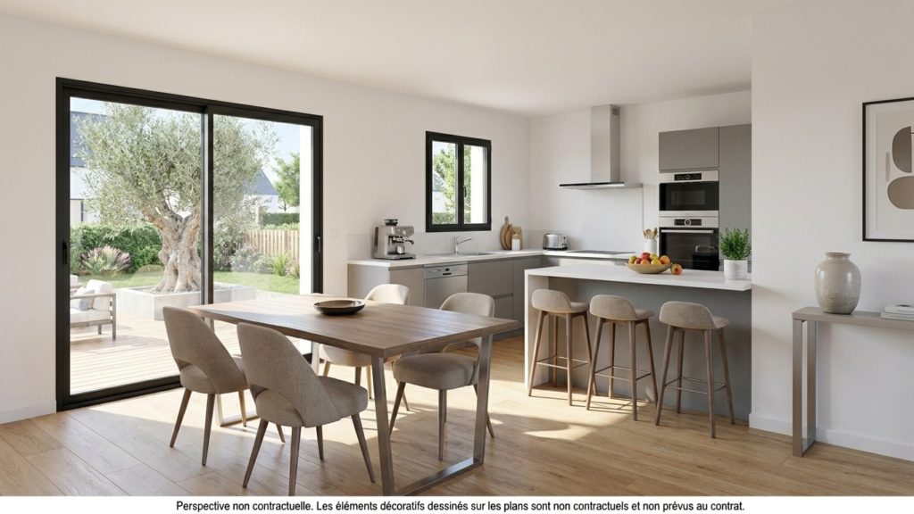 Maison+Terrain de 4 pièces avec 3 chambres à Saint-Judoce 22630 – 243486 € - GESC-26-10-22-40
