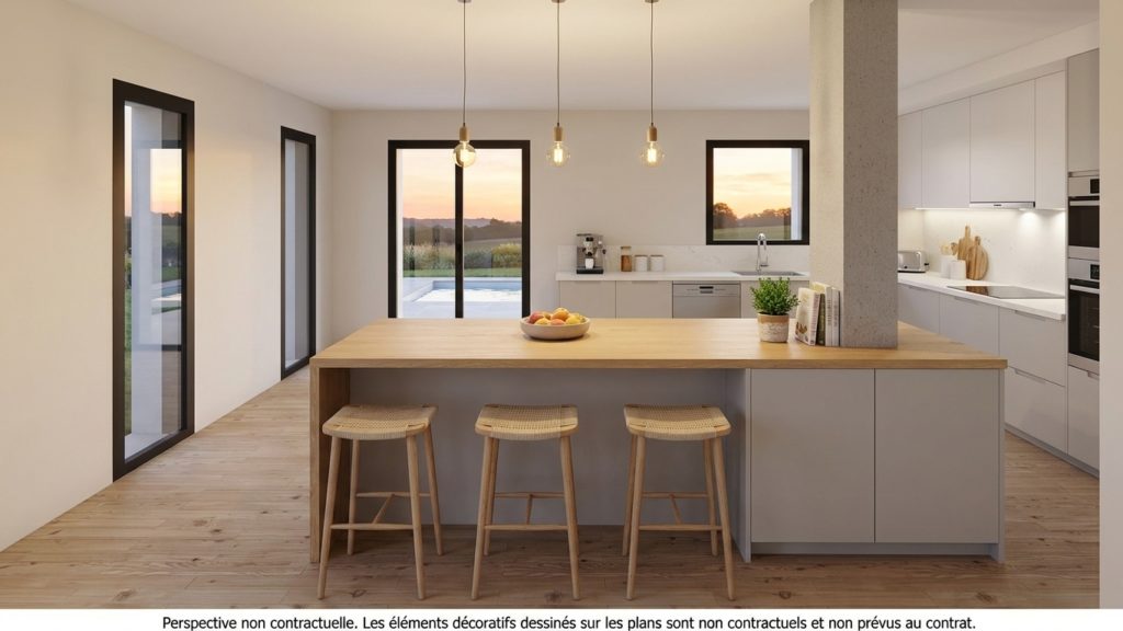 Maison+Terrain de 5 pièces avec 4 chambres à Landerneau 29800 – 377088 € - FGUE-26-10-22-90