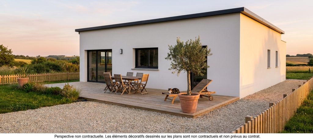 Maison+Terrain de 4 pièces avec 3 chambres à Ergue-Gaberic 29500 – 324586 € - ATRIQ-26-10-25-10