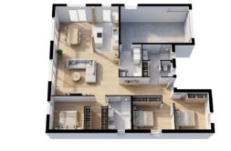 Maison+Terrain de 4 pièces avec 3 chambres à Quimperle 29300 – 271366 € - LPEC-26-10-22-38