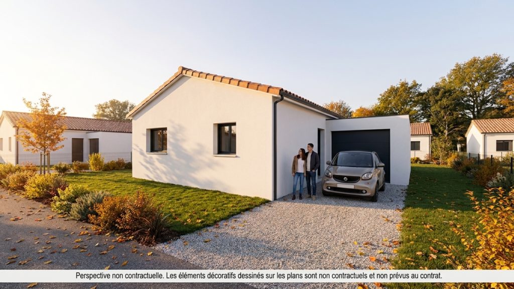 Maison+Terrain de 3 pièces avec 2 chambres à Castelnau-d&rsquo;Estretefonds 31620 – 280981 € - AGOR-26-10-22-86