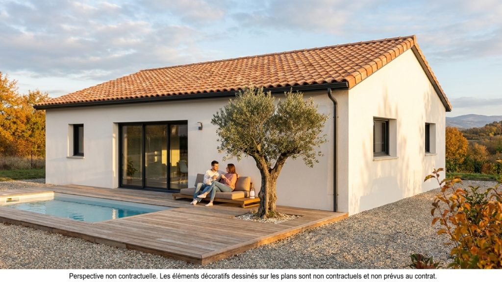 Maison+Terrain de 3 pièces avec 2 chambres à Castelnau-d&rsquo;Estretefonds 31620 – 280981 € - AGOR-26-10-22-86