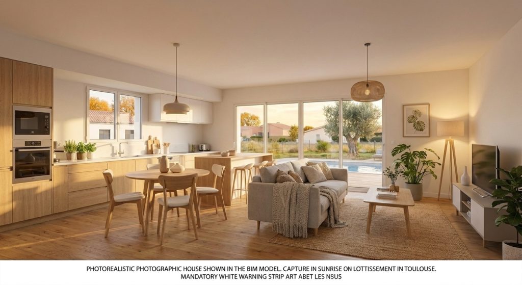 Maison+Terrain de 3 pièces avec 2 chambres à Castelnau-d&rsquo;Estretefonds 31620 – 280981 € - AGOR-26-10-22-86