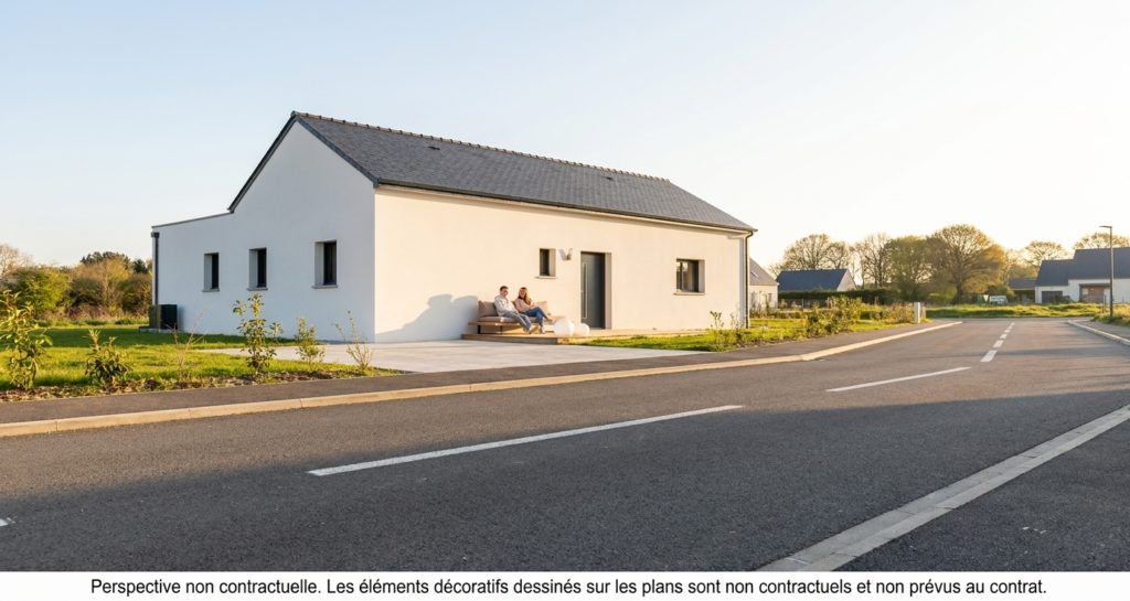 Maison+Terrain de 5 pièces avec 4 chambres à Le-Vivier-sur-Mer 35960 – 264244 € - DAJE-26-10-22-468
