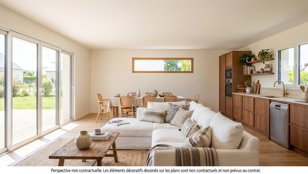 Maison+Terrain de 5 pièces avec 4 chambres à Le-Vivier-sur-Mer 35960 – 264244 € - DAJE-26-10-22-468
